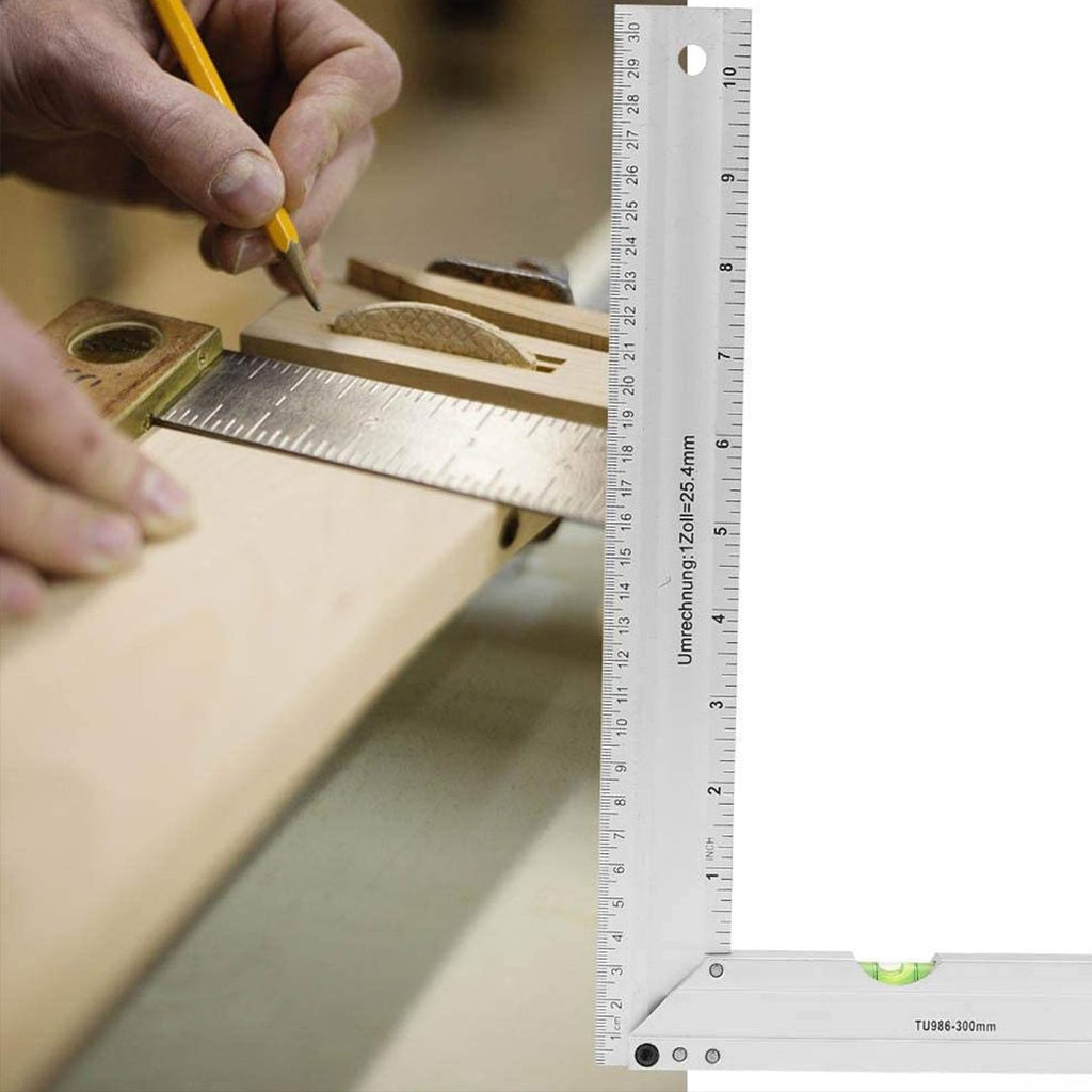 Avtoit | Aluminum alloy triangle and square ruler