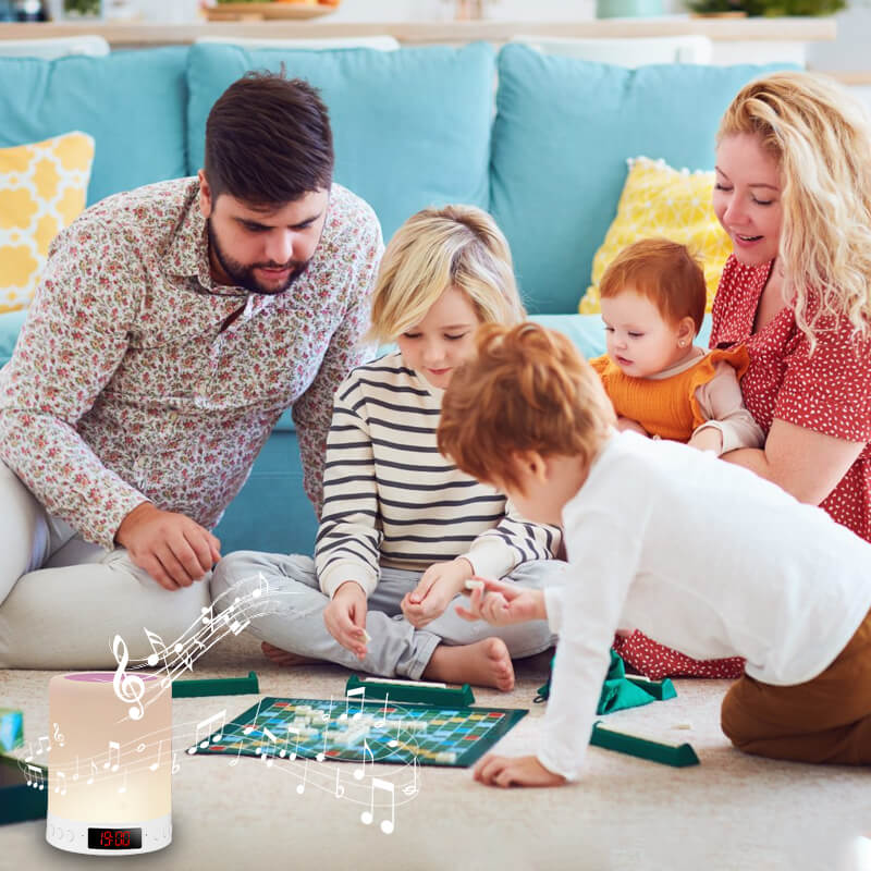 Avtoit | Bluetooth Speaker&Colorful Lighting Table Lamp