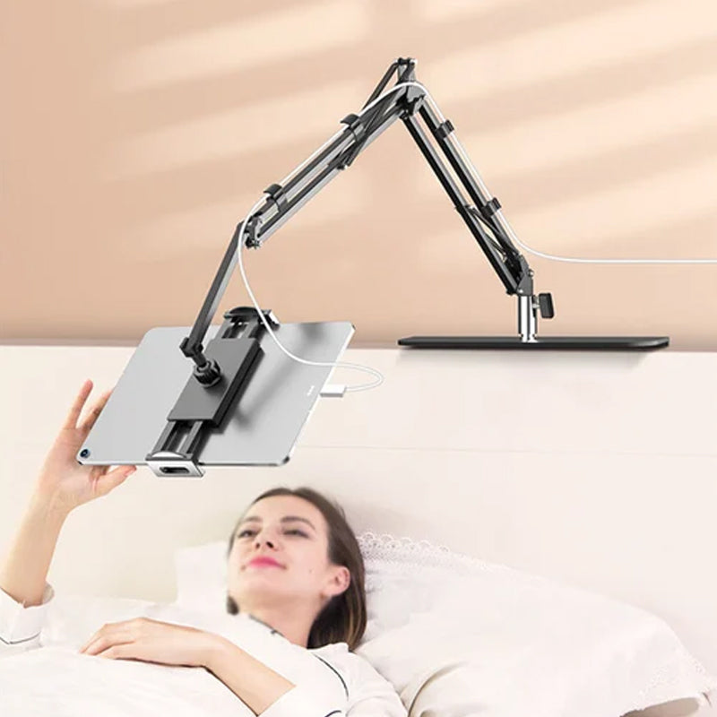 Avtoit | Extendable, concealed phone/tablet holder at the bed