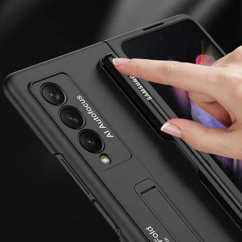 Avtoit | Fashion Kickstand Case with Pencil Slot for Samsung Galaxy Z Fold 3