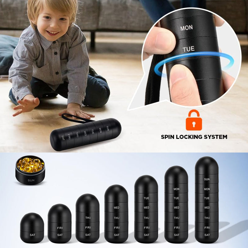 Avtoit | 7 Days Portable Pill Organizer for Travel