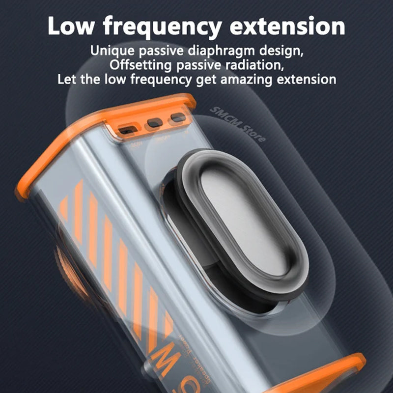 Avtoit | Transparent Mecha Wireless Bluetooth Speaker