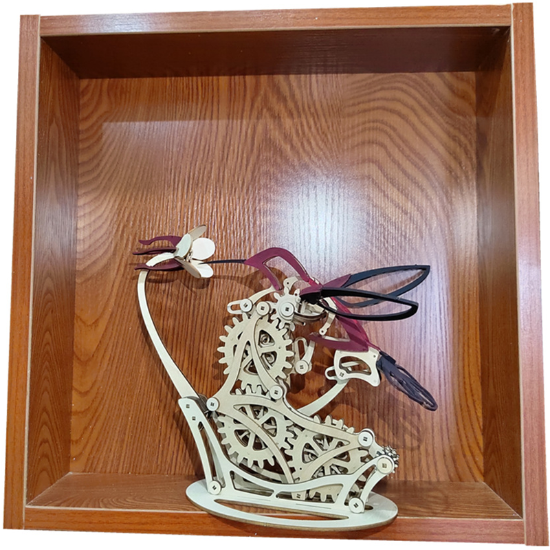 Avtoit | Wood Kinetic Hummingbird Sculpture