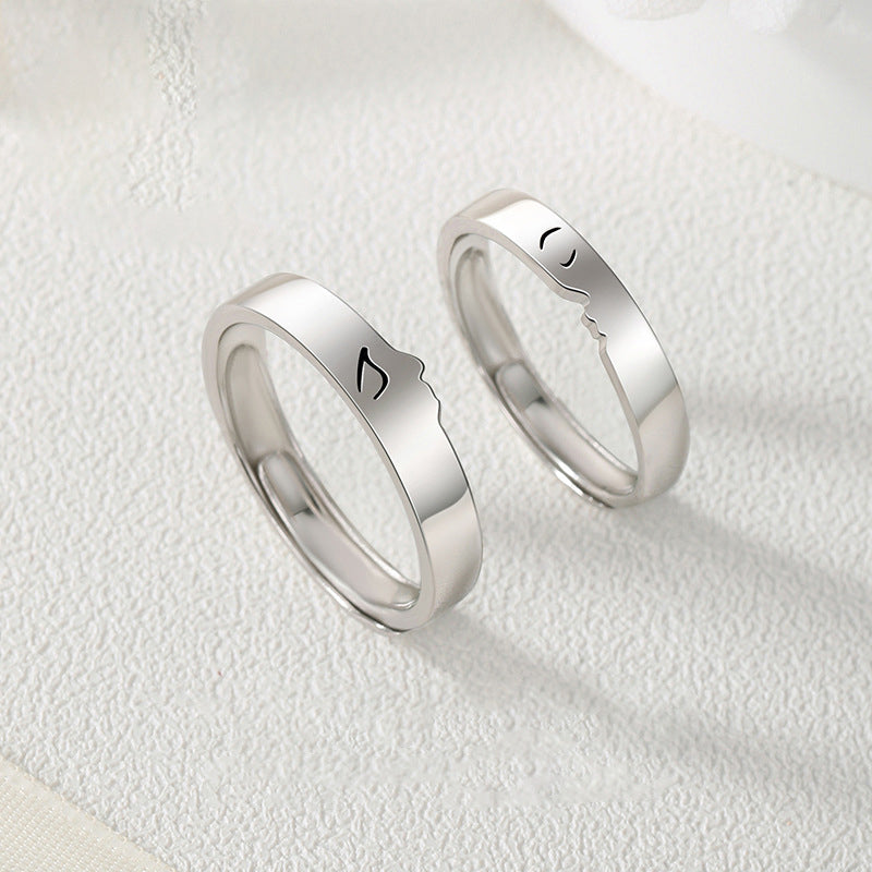 Avtoit | Love at first kiss couple rings