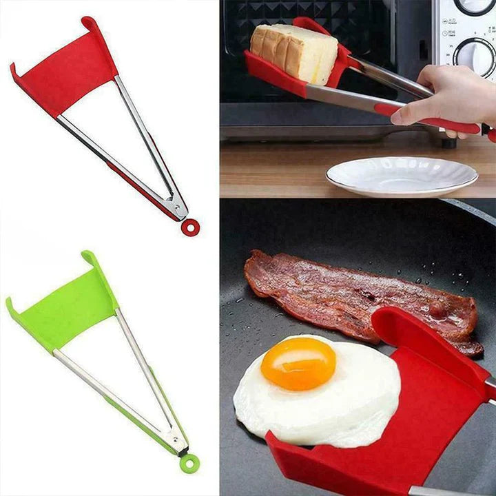 Avtoit | 2 in 1 kitchen spatula and tongs