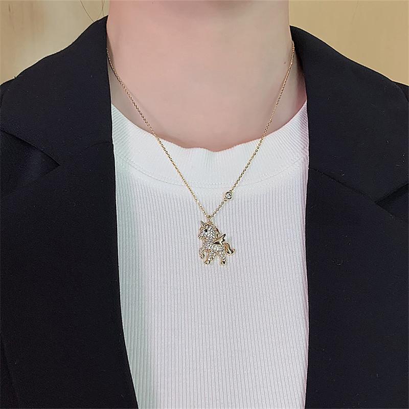 Avtoit | Beautiful Angel Horse Pendant Necklace