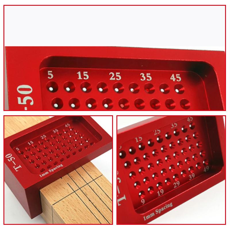 Avtoit | 50-hole positioning T-shape ruler
