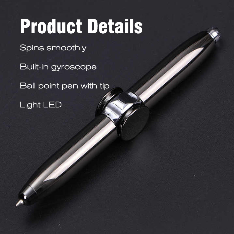 Avtoit | Fidget Spinner Pen with LED Light
