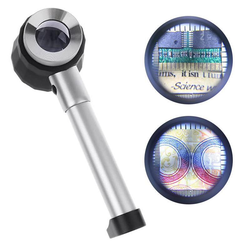 Avtoit | 10X Magnifying Glass with Scale and LED Light
