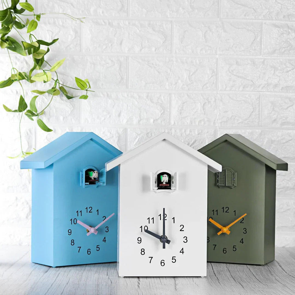 Avtoit | Modern Cuckoo Wall Clock – Elegant Minimalist Design with Hourly Cuckoo Sound