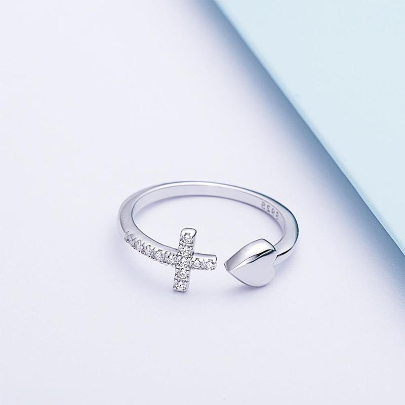 Avtoit | Love S925 Sterling Silver Cross Ring