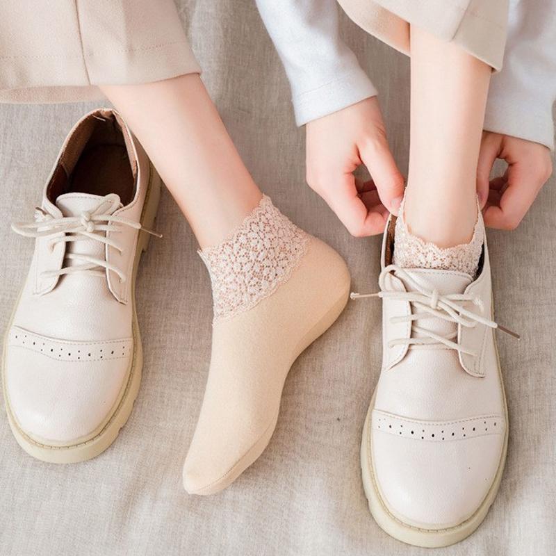 Avtoit | Winter New Fashion Lace Warm Socks