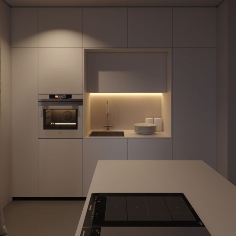 Avtoit | Ultra-Thin LED GlowLight – USB Rechargeable Motion Sensor Cabinet Light with Magnetic Backing for Kitchen, Wardrobe, or Closets