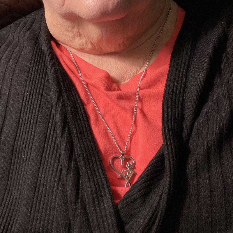 Avtoit | Faith Heart Necklace