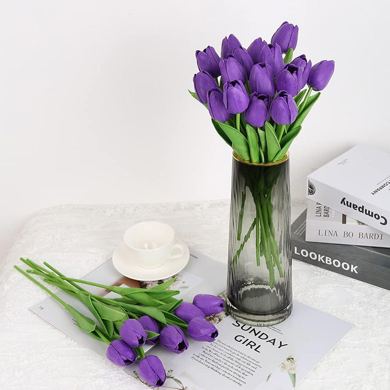 Avtoit | Outdoor Artificial Tulip Flowers (7 Pieces)