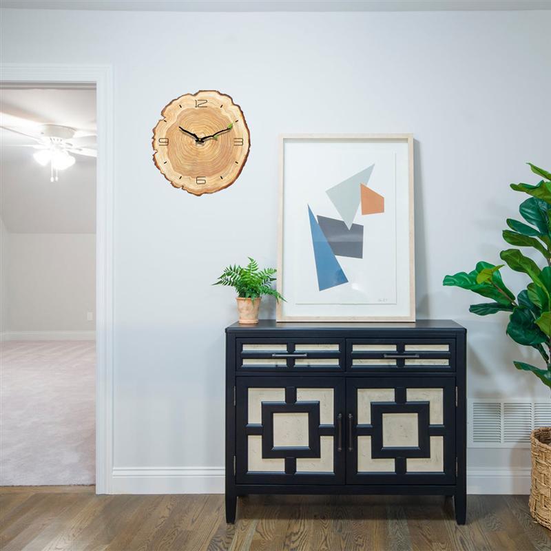 Avtoit | Wooden Annual Rings Wall Clock