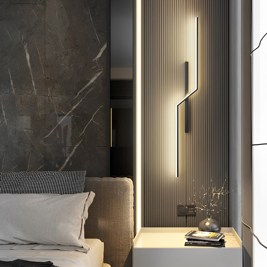 Avtoit | Lines Creative LED Modern Minimalist Wall Lamp Decorative Wall Lights Lighting