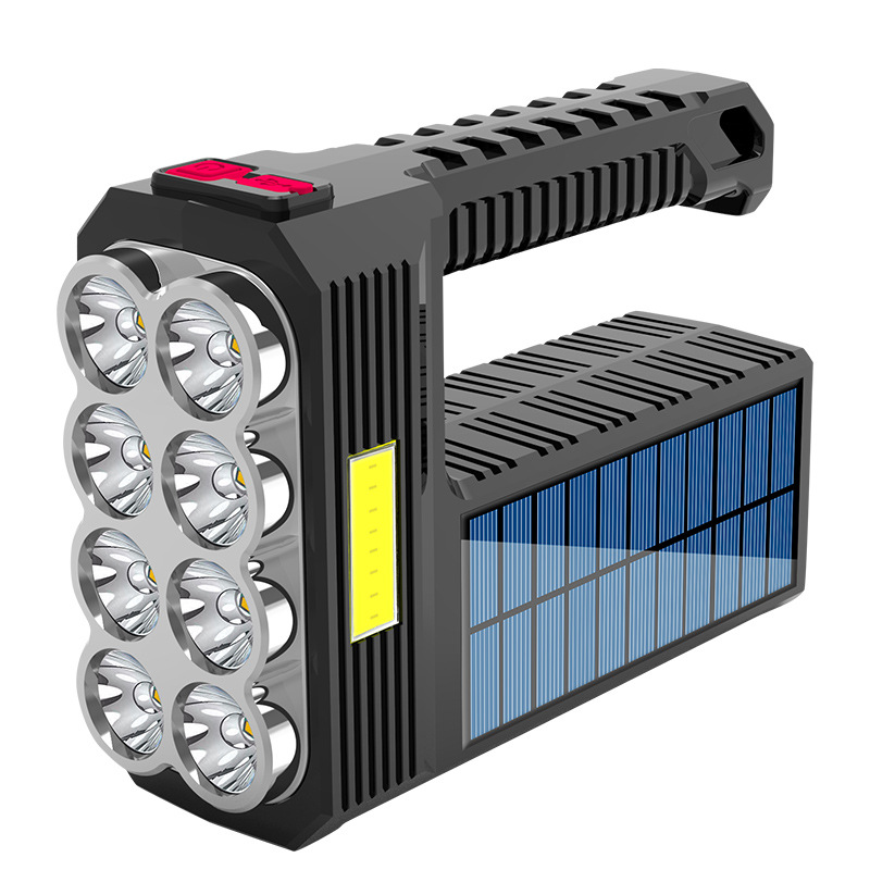 Avtoit | Solar LED Flashlight – Waterproof, powerful handheld spotlight with lithium battery
