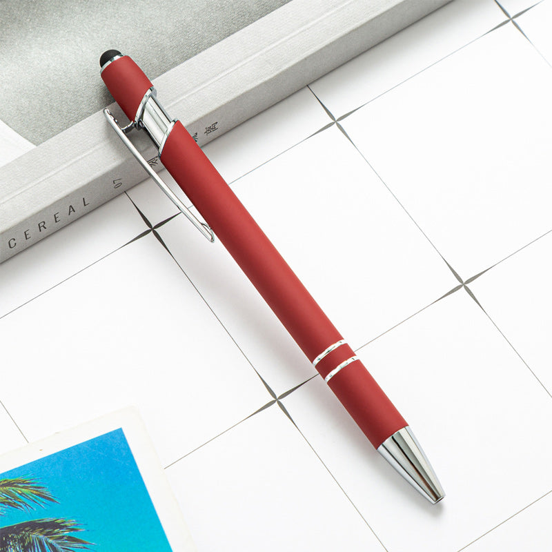 Avtoit | Metal Print Aluminum Ballpoint Pen, 8 Pieces