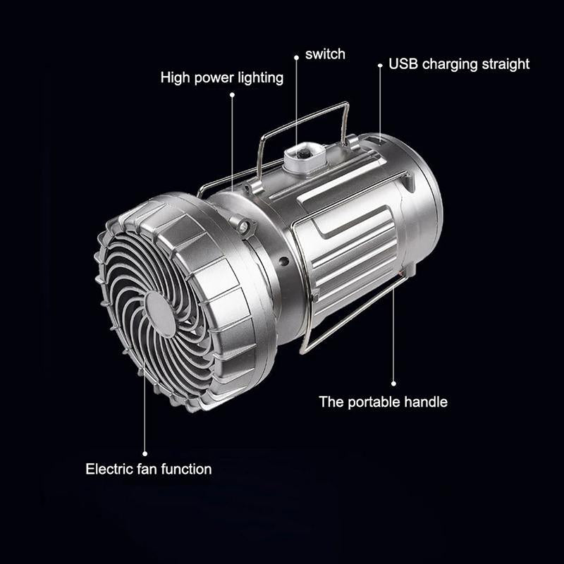 Avtoit | Outdoor LED Camping Light with Fan