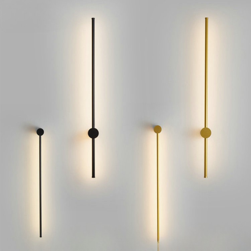 Avtoit | NordicRod – Minimalist Wall Lamp with Plug for Chic Interiors