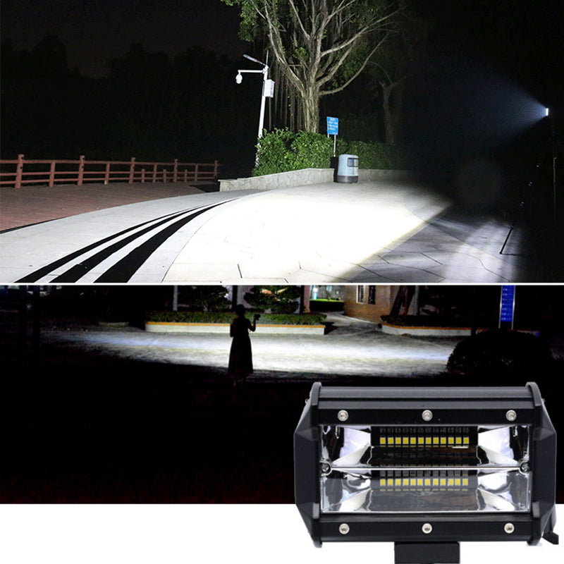 Avtoit | 5 Inch Amber White Light Strobe Work Light Pods