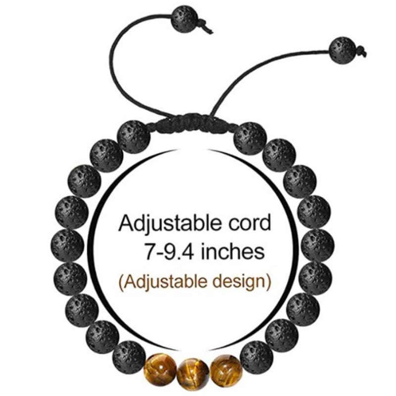 Avtoit | Tiger Eye Lava Rock Stone Bracelet
