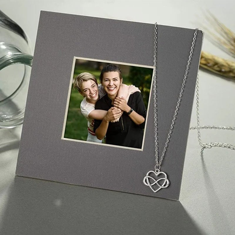 Avtoit | Love Bow Non-biological Sister Necklace Best Friend Necklace