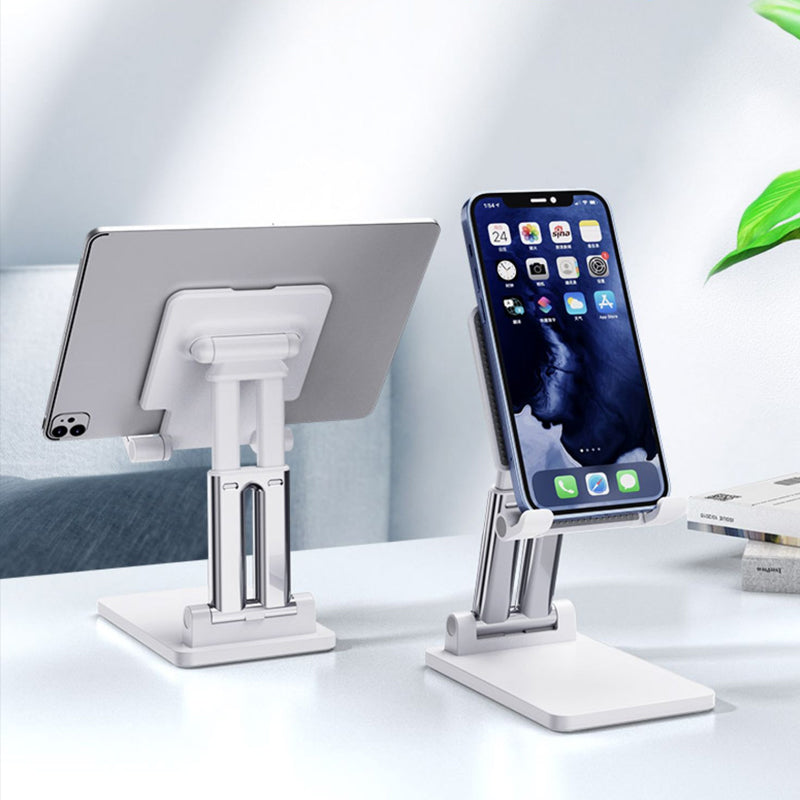 Foldable Phone and Tablet Stand with Rubberized Grips