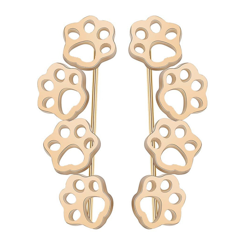 Avtoit | Paw prints on my heart earrings