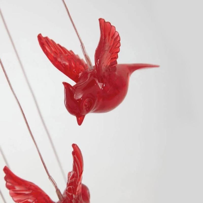 Avtoit | Red Bird Wind Chime Light