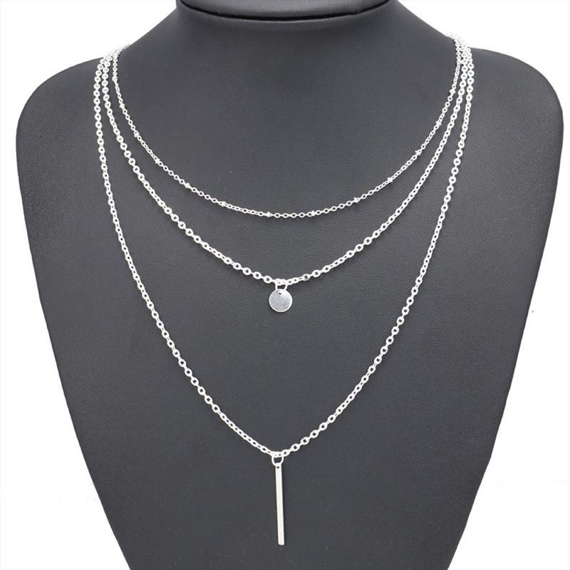 Avtoit | Multilayer Pendant Long Chain Necklace