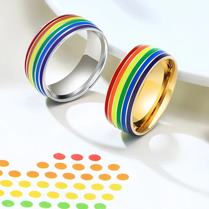 Avtoit | Titanium Rainbow Ring
