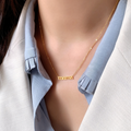 Avtoit | Letter "mama" Pendant Necklace