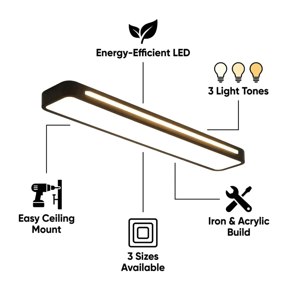 Avtoit | NordicLine | Minimalist LED Ceiling Light in Nordic Design