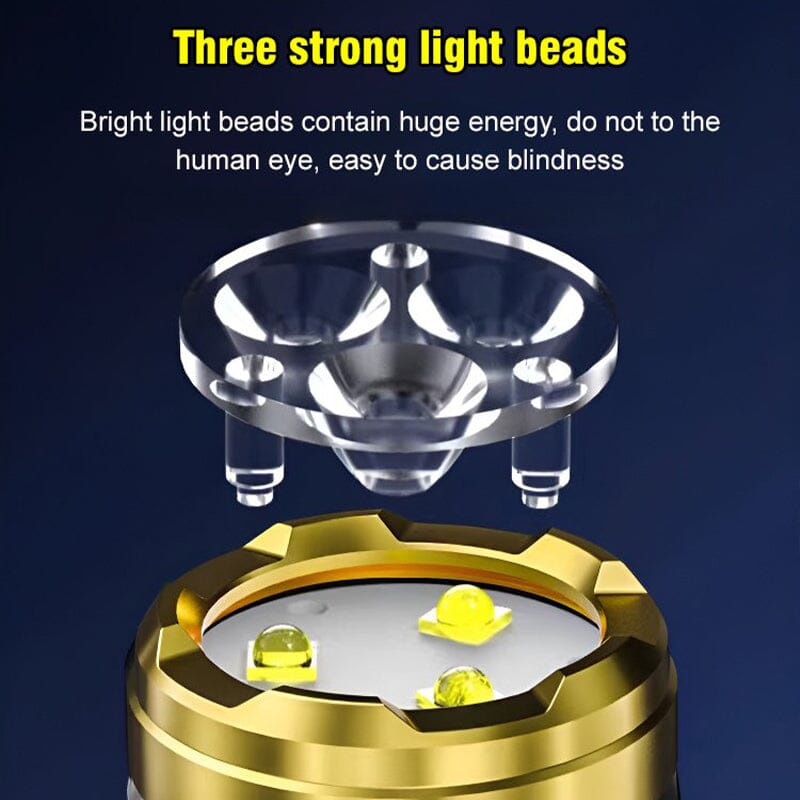 Avtoit | Three-eyed Monster Mini Flash Super Power Flashlight