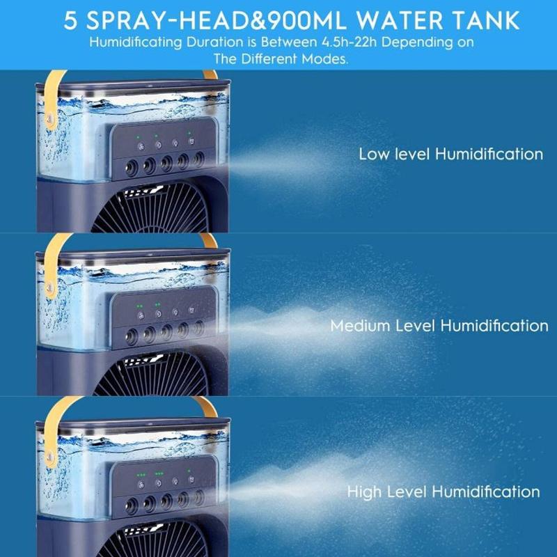 Avtoit | Spray cooling fan with watering can