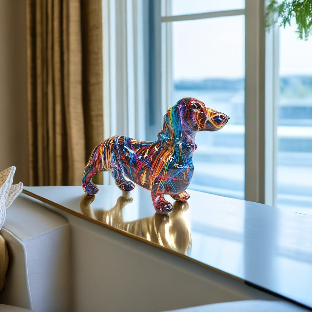 Avtoit | Graffiti Dachshund Sculpture