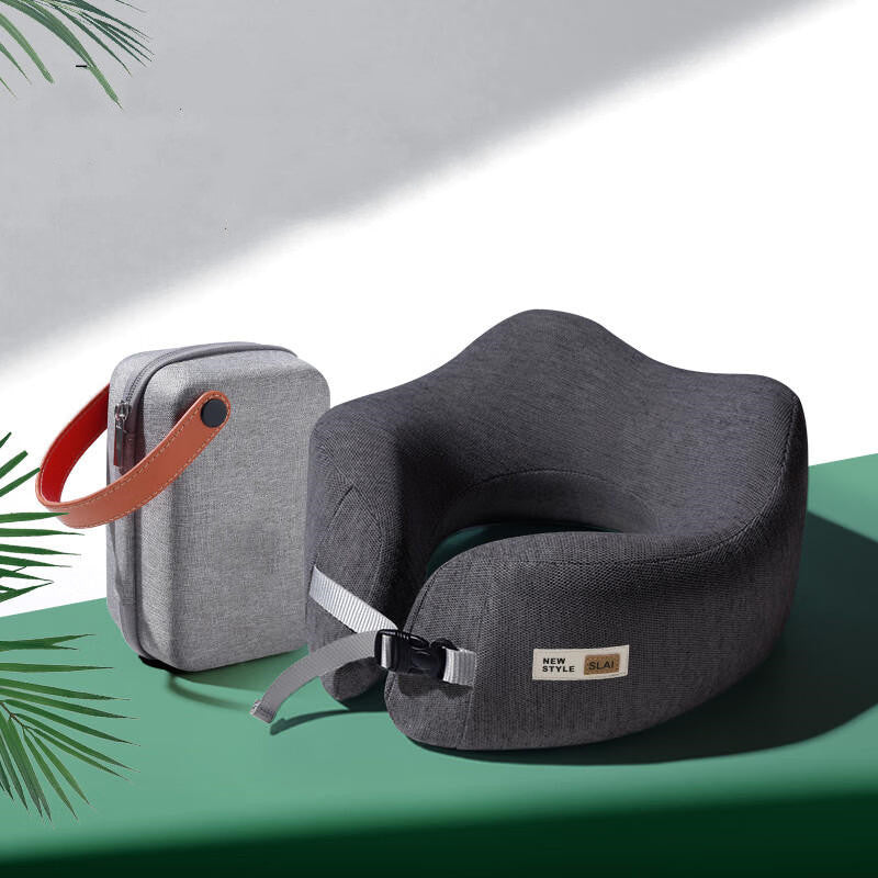 Avtoit | U-shaped Pillow Sleep Aid With Foldable Storage