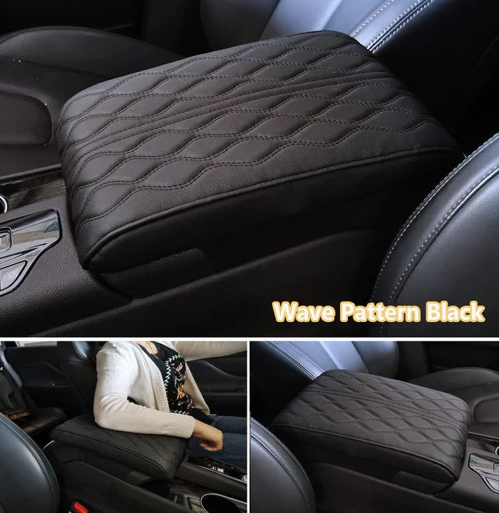 Avtoit | Armrest cushion in leather (Universal style)