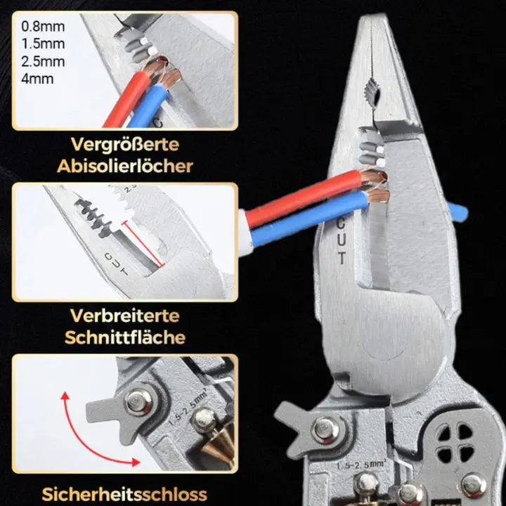Avtoit | 8-in-1 Stripping Plier with Voltage Tester
