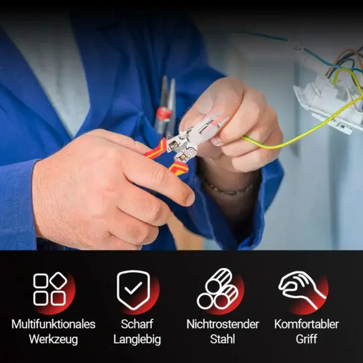 Avtoit | 8-in-1 Stripping Plier with Voltage Tester