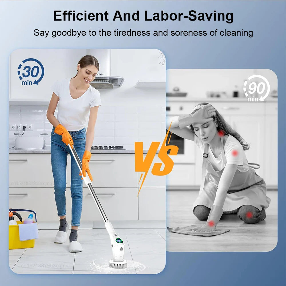 Avtoit | 8-in-1 Electric Cleaning Brush – Liora – (1+1 FREE)