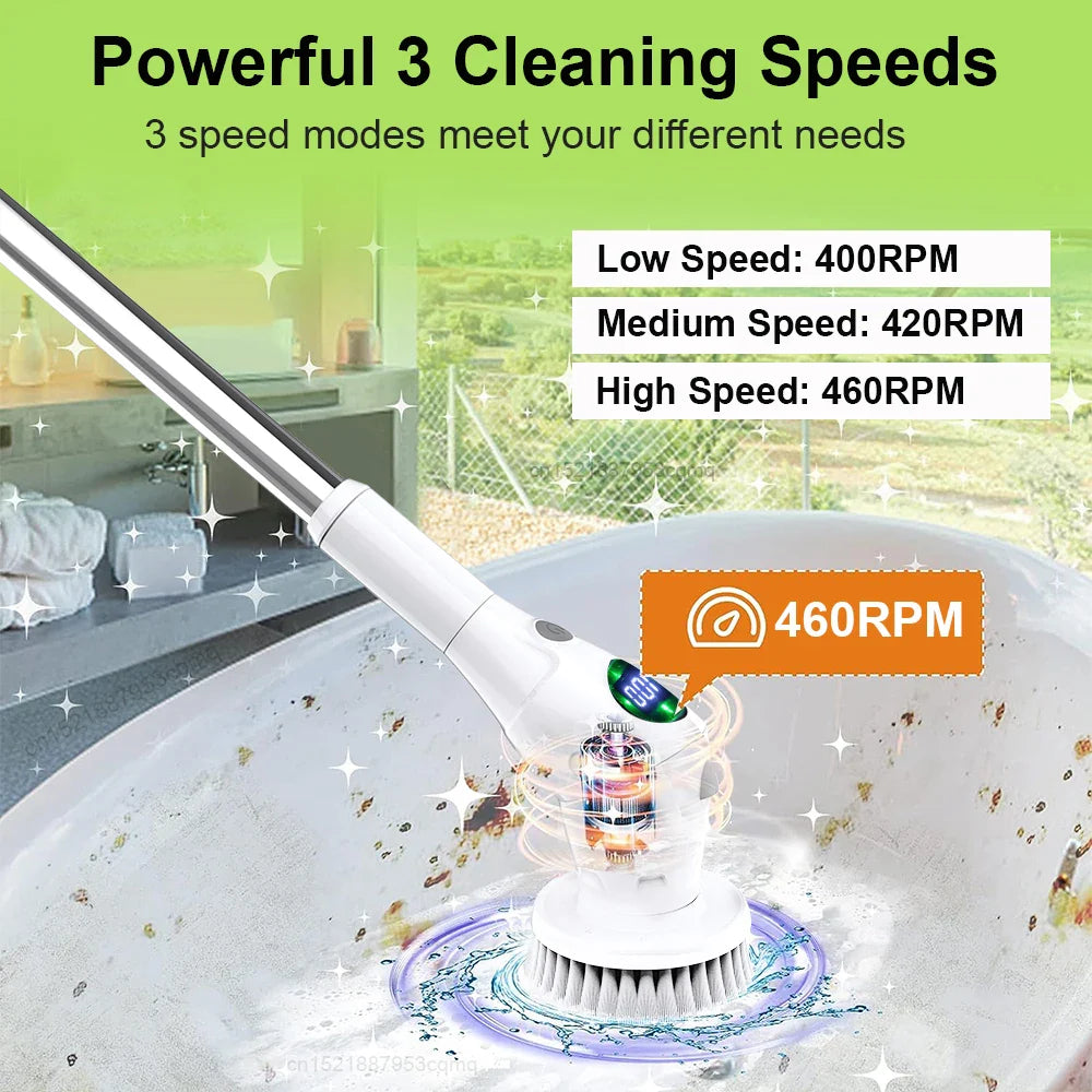 Avtoit | 8-in-1 Electric Cleaning Brush – Liora – (1+1 FREE)