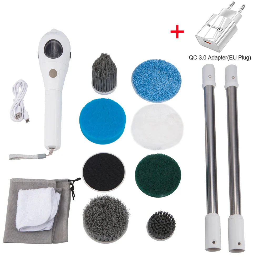 Avtoit | 8-in-1 Electric Cleaning Brush – Liora – (1+1 FREE)