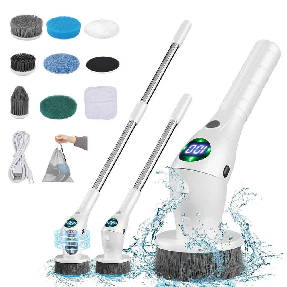 Avtoit | 8-in-1 Electric Cleaning Brush – Liora – (1+1 FREE)