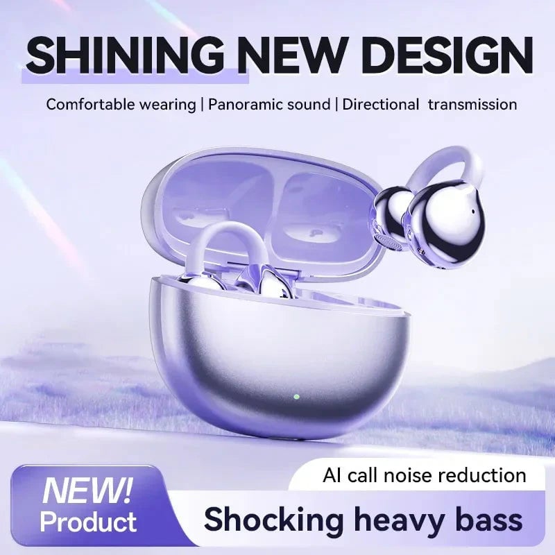Avtoit | AI Translation Open Ear Clip Bluetooth Headphones