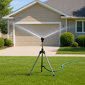 Avtoit | Adjustable 360° Garden Sprinkler on Tripod – Stainless Steel Height-Adjustable Lawn Irrigation System