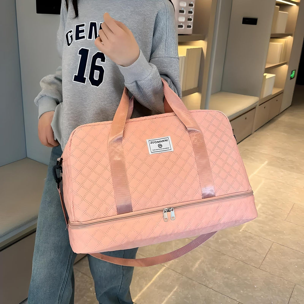 Avtoit | Spacious Weekender Duffle Bag | Water-Resistant, Multi-Compartment & Ideal for Short Trips and Gym Sessions