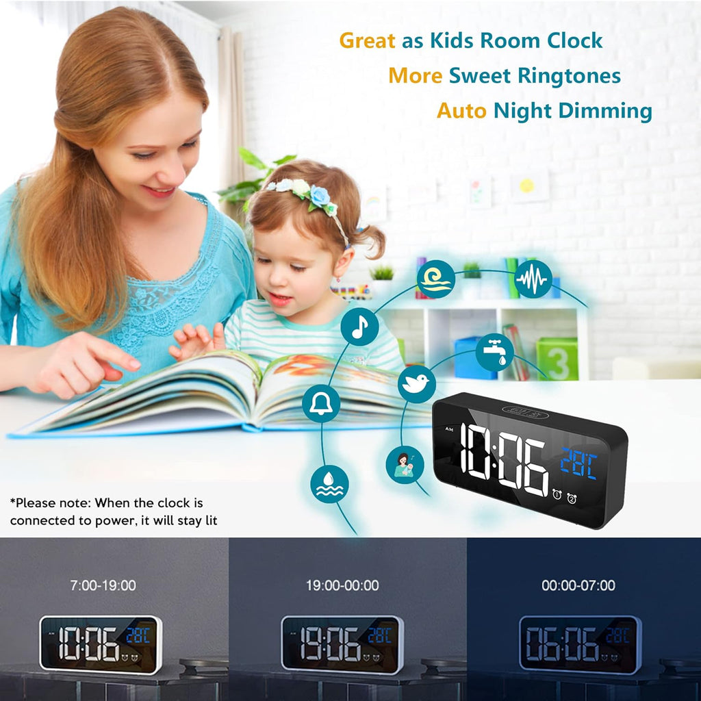 Avtoit | 11.5-Inch Digital Calendar Day Clock with 19 Reminders – Claryon